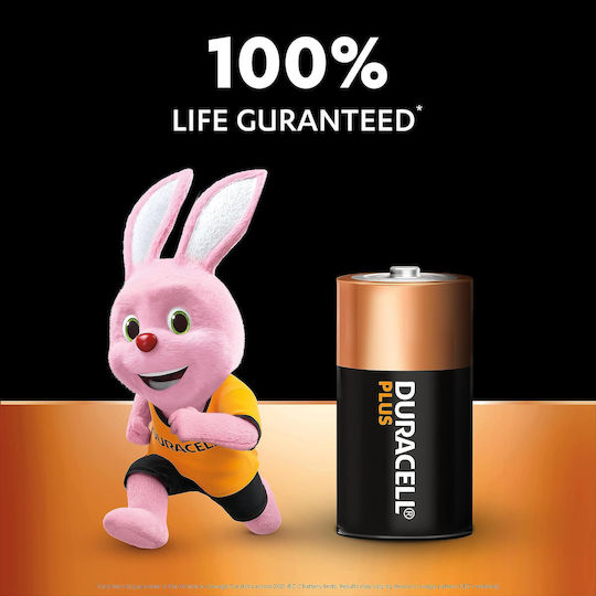 Duracell Plus Αλκαλικές Μπαταρίες C 1.5V 4τμχ