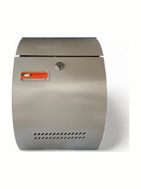 Viometal Outdoor Mailbox Metallic in Green Color