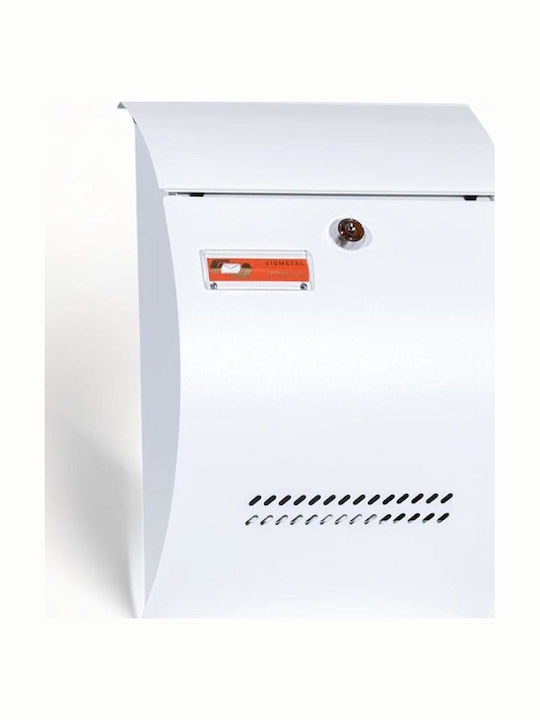Viometal Outdoor Mailbox Metallic in Green Color