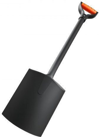 Vevor Lopată plată cu Mâner din Metal 48cm