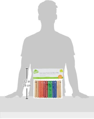 Nino Percussion Nino Coloured Claves Set 6pc