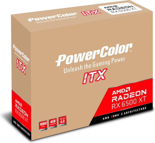 PowerColor Radeon RX 6500 XT 4GB GDDR6 Grafikkarte