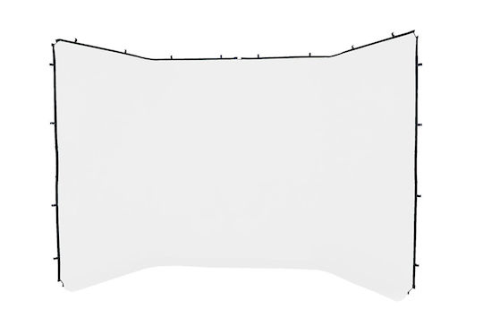 Manfrotto Fotohintergrund 230x400cm White