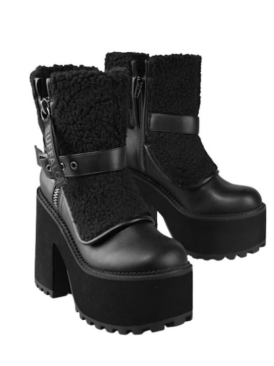 Buffalo Boots Black
