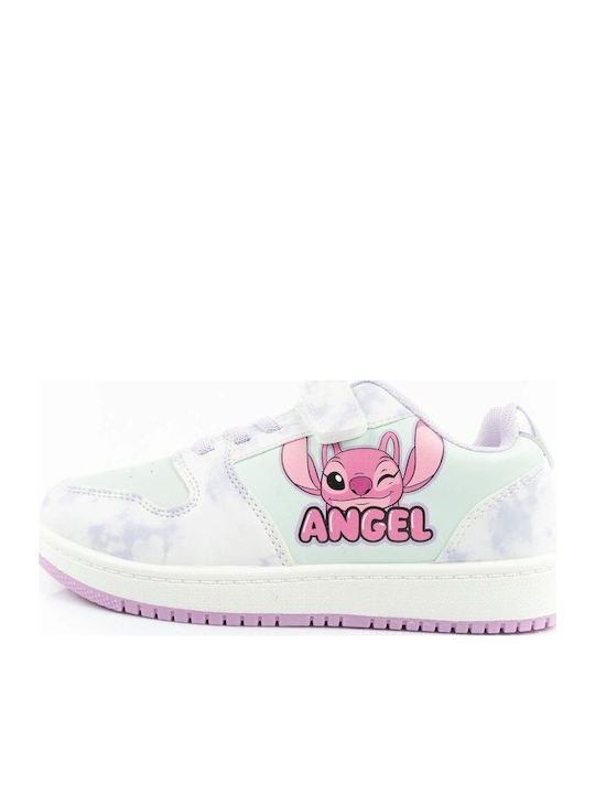 Kids Sneakers with Scratch White
