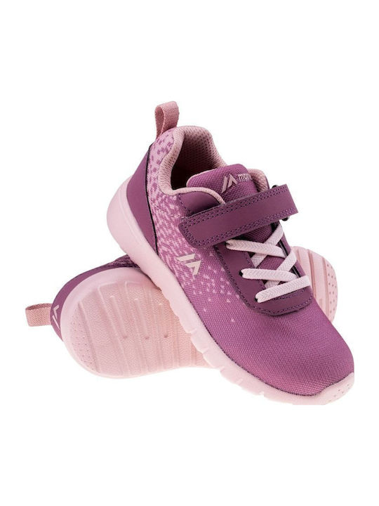 Kids Sneakers with Scratch Pink
