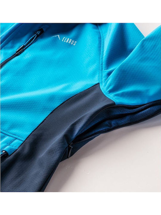 Envisat Winter Jacket Softshell Waterproof and Windproof Blue