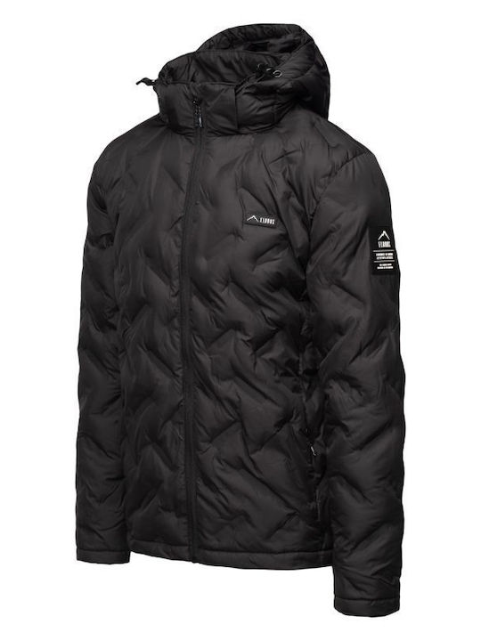 Primaloft Jacke Puffer Winddicht Schwarz