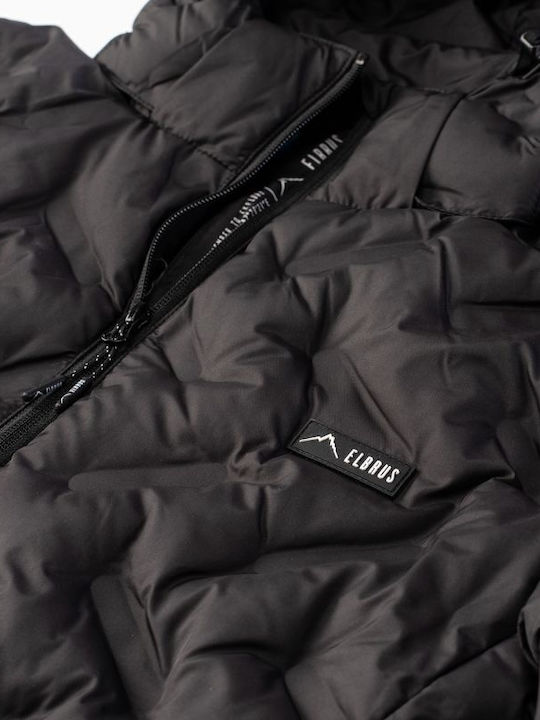 Primaloft Jacke Puffer Winddicht Schwarz