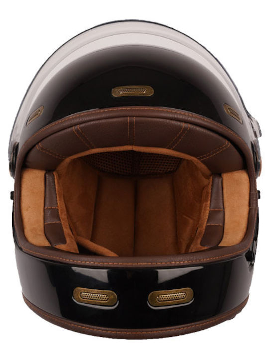 ByCity Roadster III Black Shiny Κράνος Μηχανής Full Face ECE 22.06 1350gr