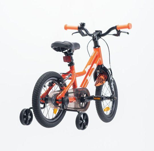 Radvik 14" Bicicletă pentru copii de Oras cu Cadru din Aluminiu Portocaliu