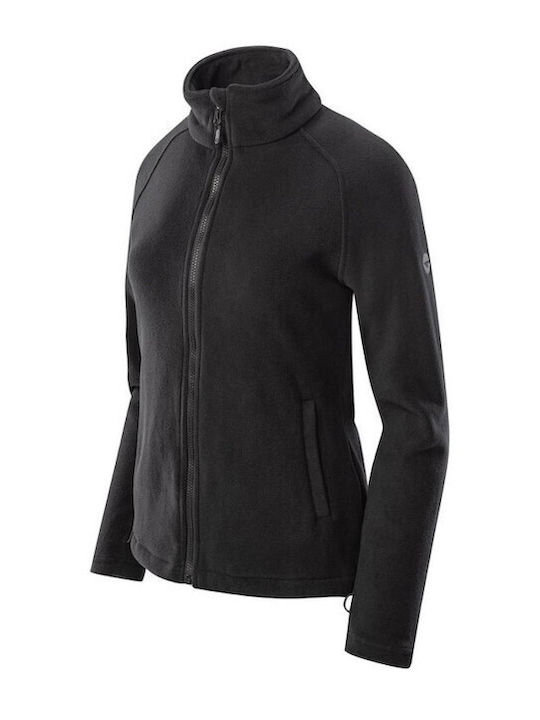 Harriet Women's Fleece Cardigan Black