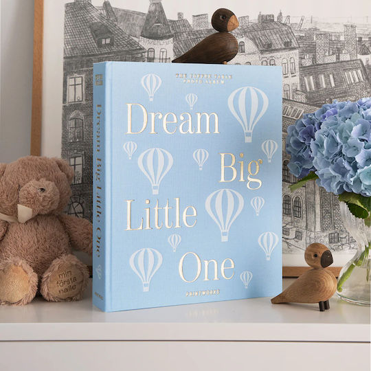 Printworks Album Dream Big Little One Xl pentru 60 Albume foto Albastru 28x21buc