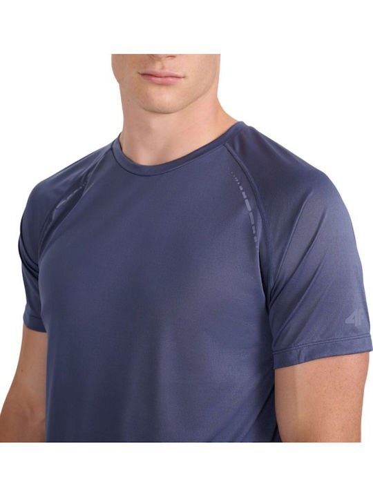 Functional Αθλητικό T-shirt Μπλε