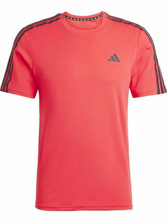 3-stripes Aeroready Спортна тениска Червен