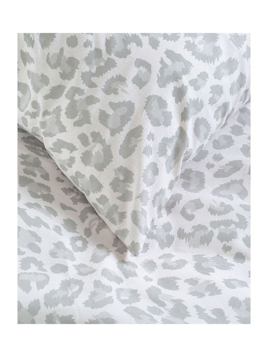 Rythmos Nala Super-Double Bed Sheet Set With 2 Pillowcases Fitted 160x260+25cm Beige 4 Pieces