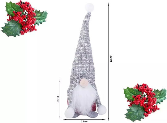 Verk Group Weihnachtszwerge Dekorativ 30cm Mit Mütze & Bart