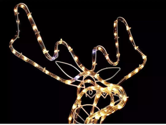 Verk Group Rentier Weihnachten 216 LED & Bewegender Kopf – Metallkonstruktion