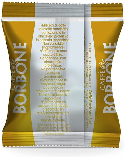 Caffe Borbone Kapseln Espresso Respresso Oro Kompatibel mit Maschine Nespresso 100Mützen