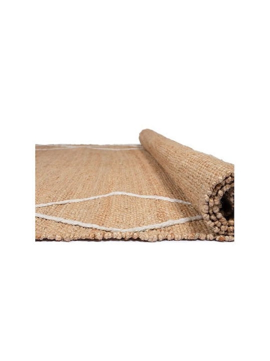 Βιοκαρπέτ Χαλί από Γιούτα 170x240cm Natural