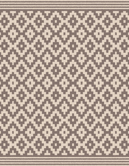 Klonaras Deco 1491 Χαλί Ορθογώνιο Καλοκαιρινό Ψάθινο Elephant 200x285cm