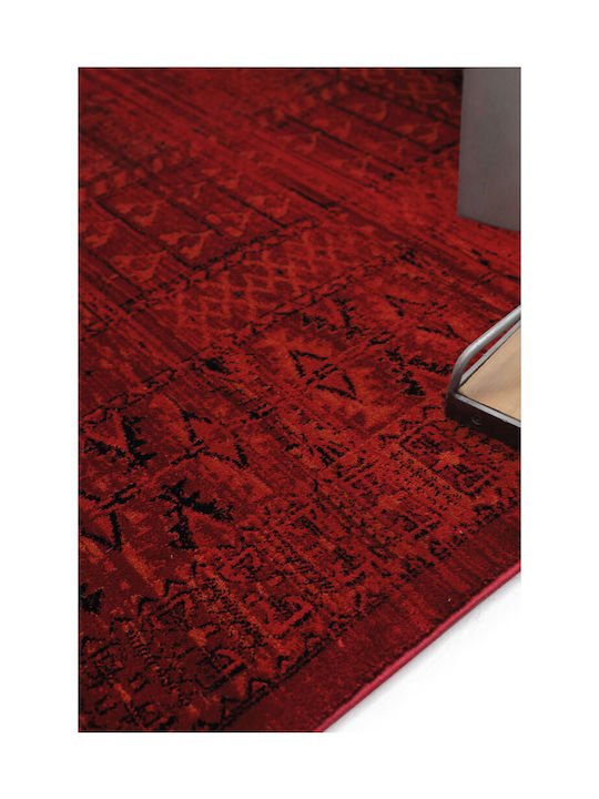 Royal Carpet 7504H Teppich Rechteckig Synthetisch,Polyester/Cotton/Leather mit Fransen Afgan