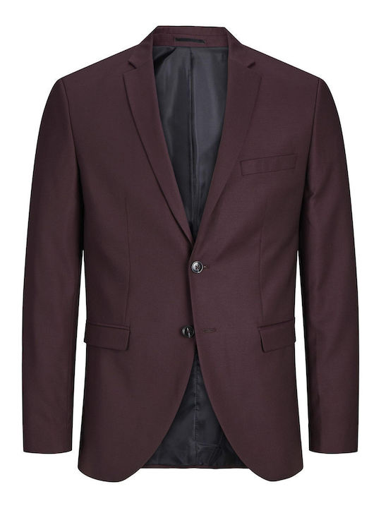Winter Men’s Suit Jacket with Slim Fit Winetasting