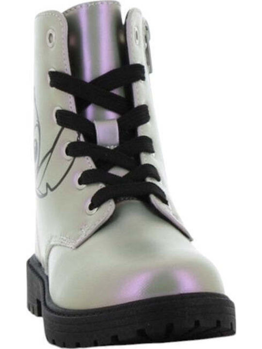 Lilo & Stitch Kids Boots with Laces Gray