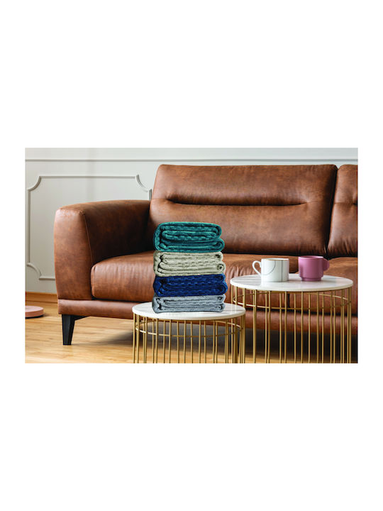 Kipper Karl Blanket Fleece Single 150x220cm Emerald