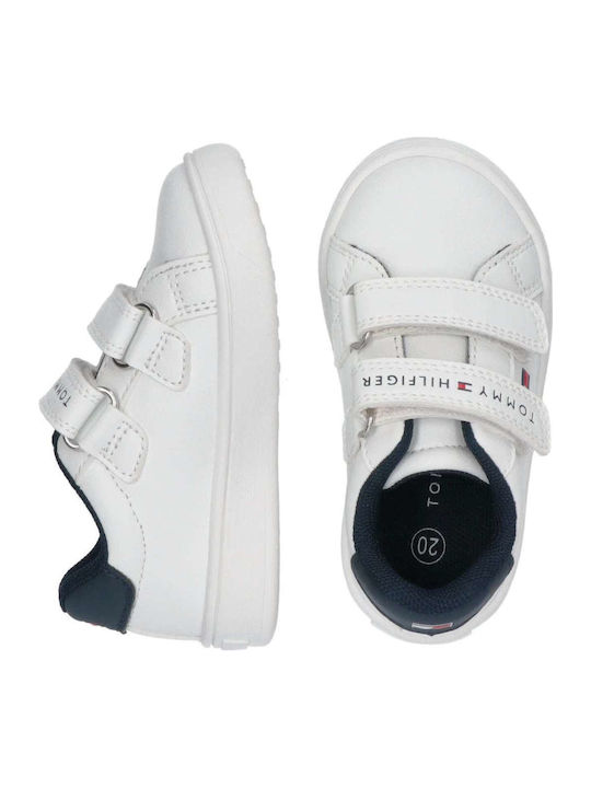 Kids Sneakers with Scratch White