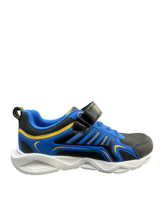 Παιδικά Sneakers με Σκρατς Μαύρα