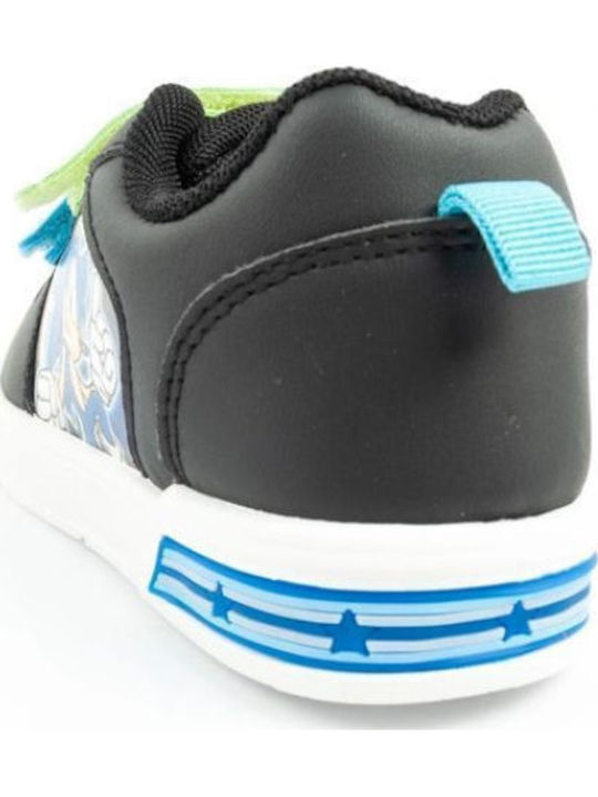 Kinder Sneakers mit Klettverschluss Schwarz