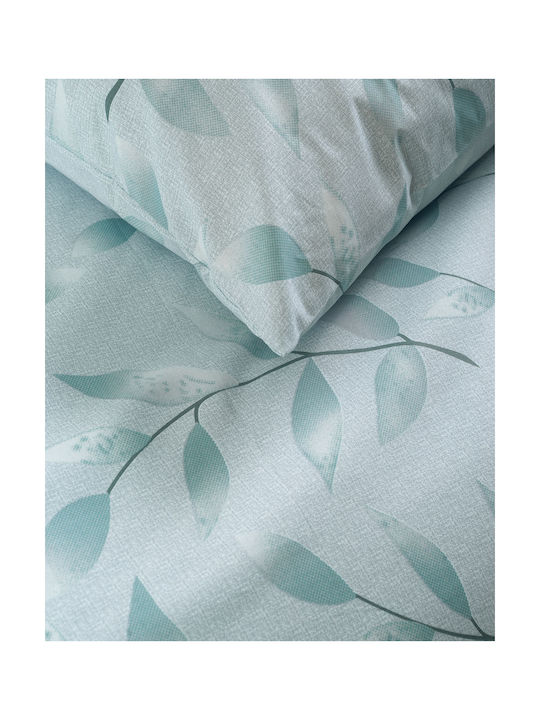 Rythmos Demetra Pillowcase Set with Envelope Cover Mint 50x70cm.