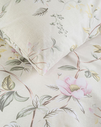 Rythmos Duvet Cover Set Single with Pillowcase 160x250 Benetita Graphite