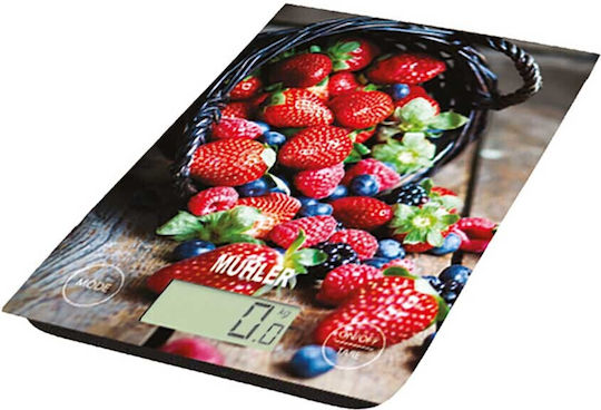 Muhler Digital Kitchen Scale Up To 5kg Berry