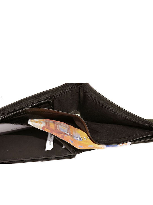 Men's Wallet Travel with RFID Brown