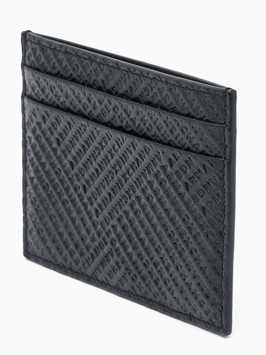 Leather Men's Wallet Cards Black