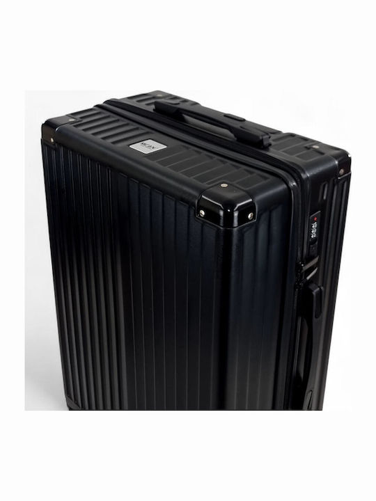 Mcan Reise Koffer Hart Schwarze mit 4 Räder Set 2 Stück