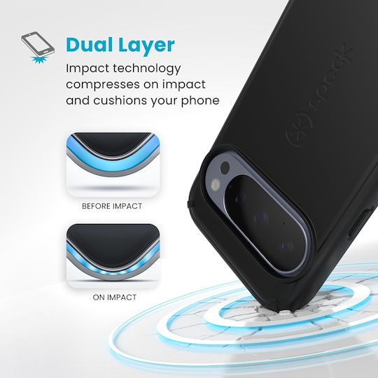Speck Back Cover Plastic Negru (Google Pixel 10 Pro XLNokia 2.4)