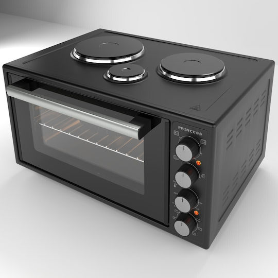 Princess Ηλεκτρικό Φουρνάκι 45lt Χωρίς Εστίες με Αέρα Μωβ
