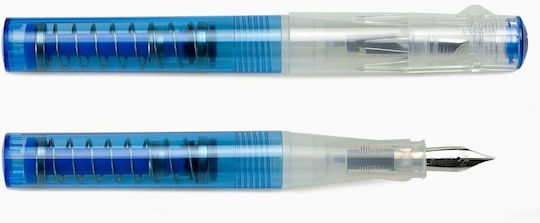 Twsbi Go Spring Load Mechanism Πένα Καλλιγραφίας Medium από Ατσάλι με Κόκκινο Μελάνι