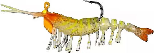 Ryuji Ayu Shrimp – Silikon-Garnele 7,5cm Jighead 7,2g 4 Farben #6