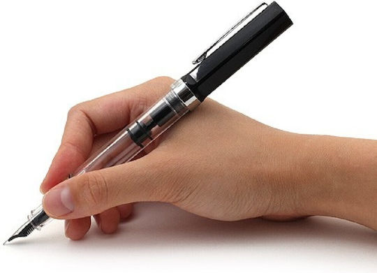 Twsbi Piston Filling Πένα Καλλιγραφίας Extra Fine με Μαύρο Μελάνι