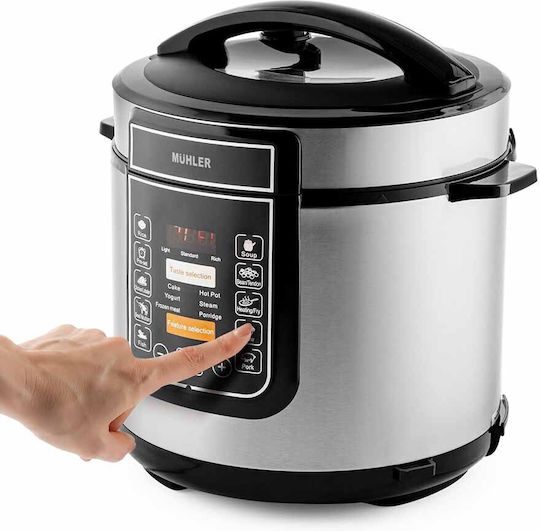 Muhler Multi-Function Cooker 1200W Silver