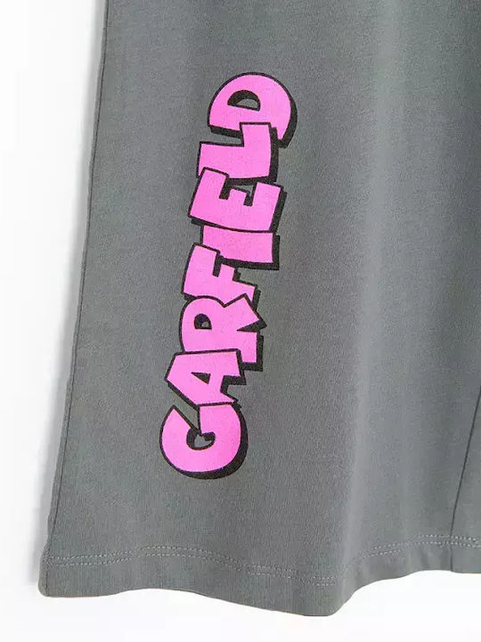 Cool Club Παιδική Πιτζάμα Γκρι Garfield