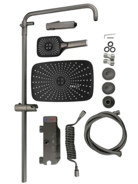 Yimanuo Adjustable Shower Column Faucet