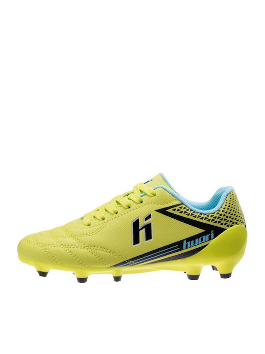 Octubri Kids Molded Soccer Shoes Yellow