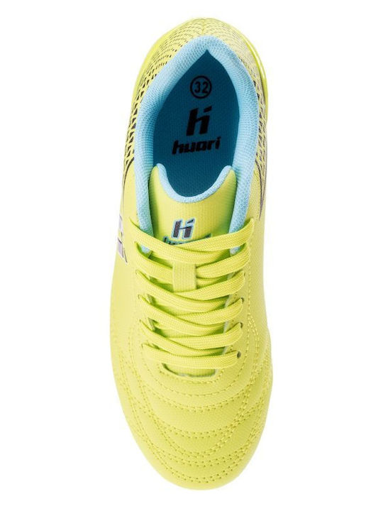 Octubri Kids Molded Soccer Shoes Yellow