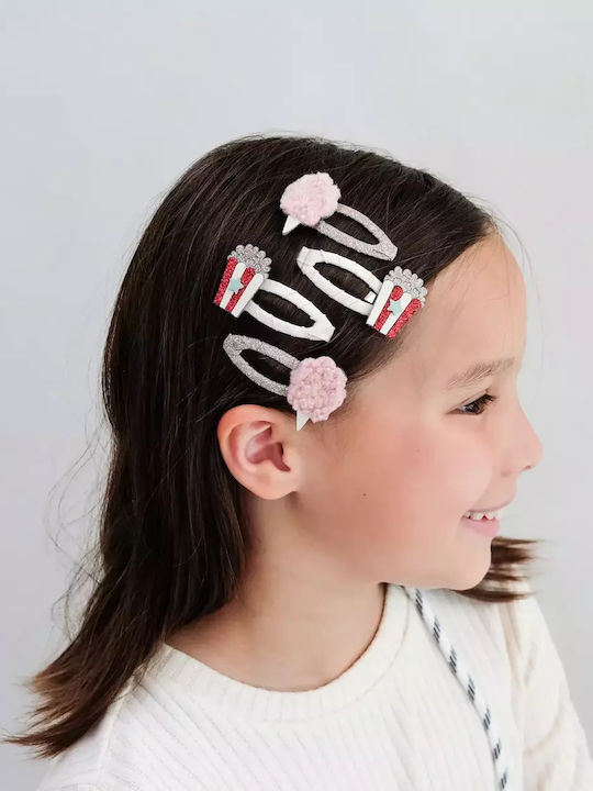 Mimi & Lula Set of Kids Hair Clips with Hair Clip 4pcs