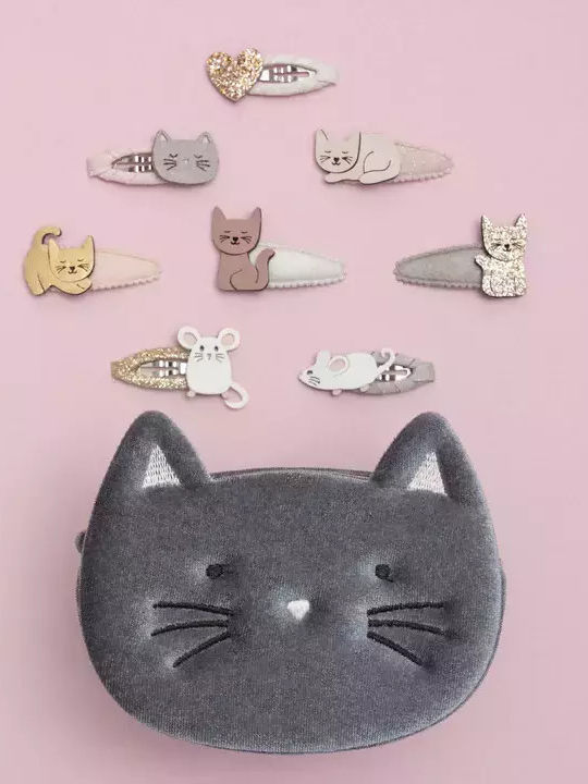 Mimi & Lula Set of Kids Hair Clips with Hair Clip Heart 5pcs